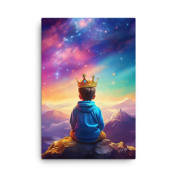 Kid Mountaintop Dream 001 Huge 24x36 Canvas