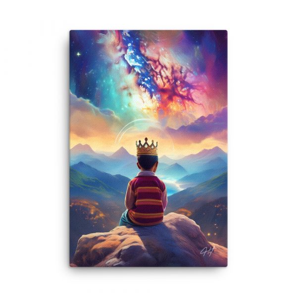 Kid Mountaintop Dream 002 Huge 24×36 Canvas